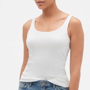 Women's Regular Fit Scoop Neck Rib Any Day Tank To